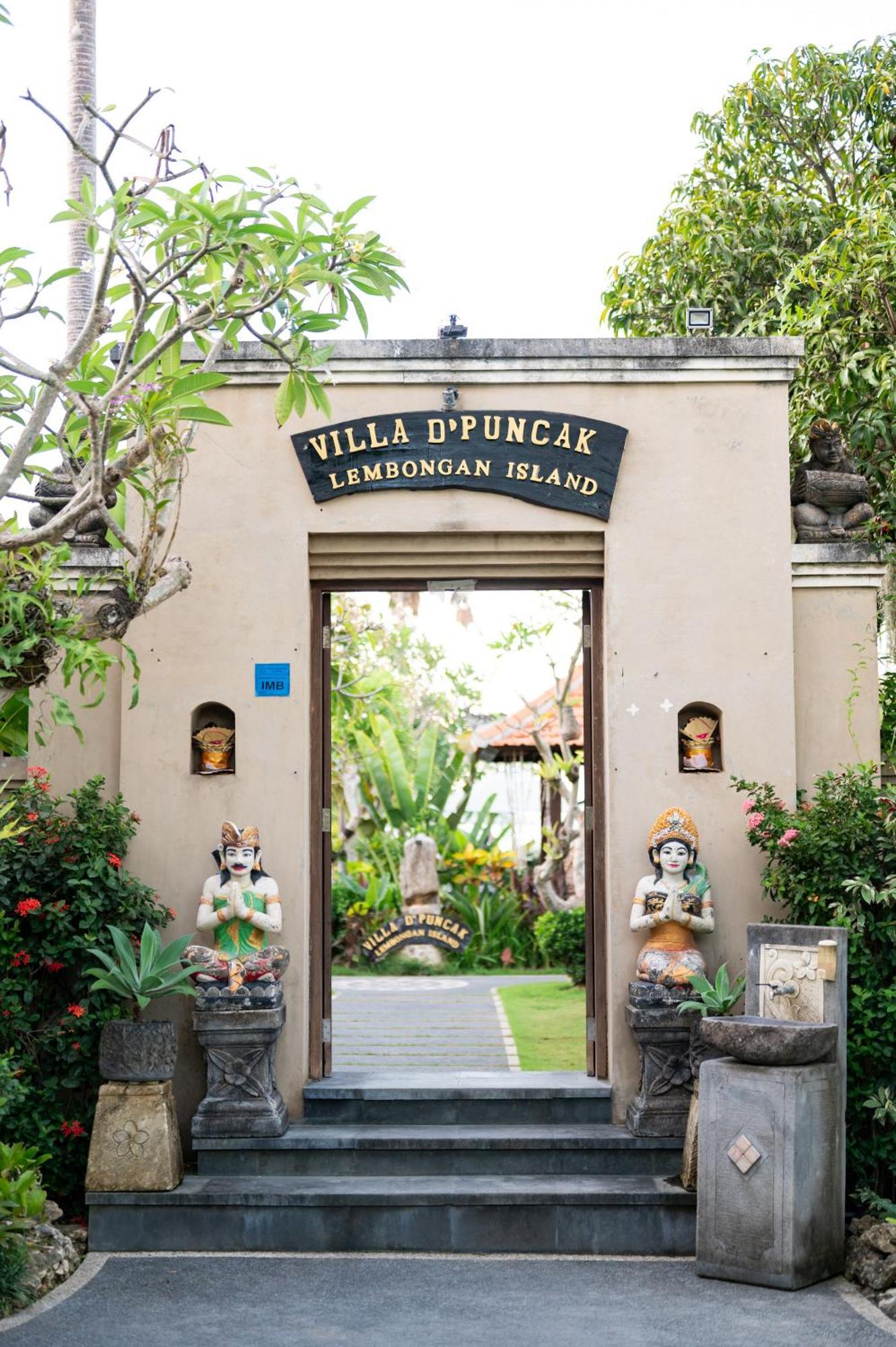 D'Puncak Villas Lembongan Nusa Lembongan Kültér fotó